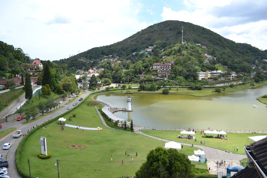 Vista da janela do apê. Lindíssima!