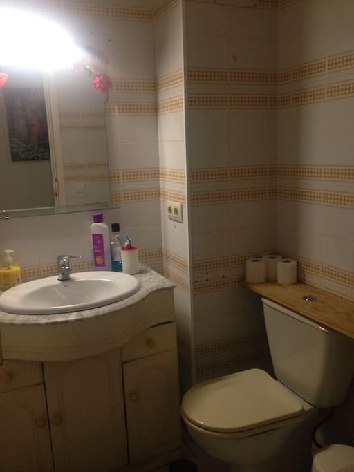 Baño compartido