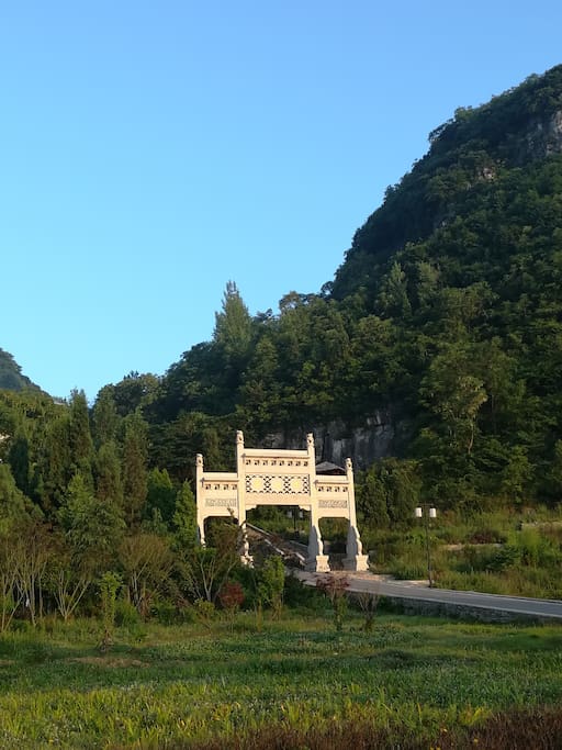 景区山门