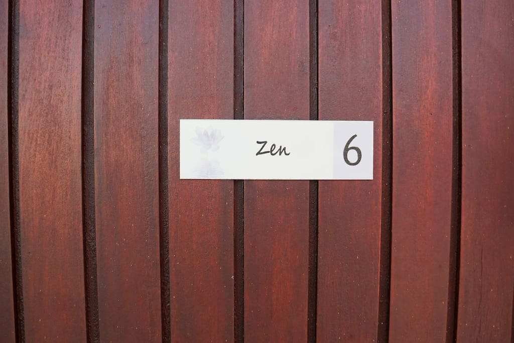 Résidence Macabou - La porte d'entrée du studio Zen