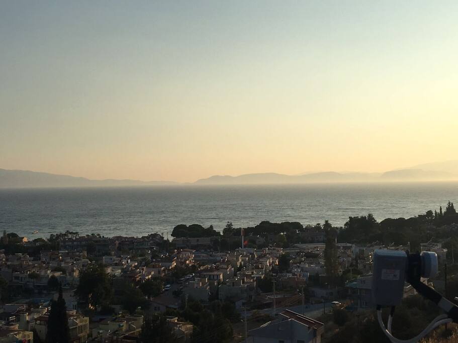 View from the balcony
