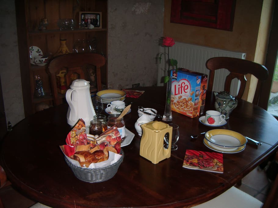 La salle à manger
