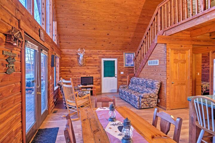 Magnet Cabin W Hot Tub Steps To Ohio River Cabins For Rent In