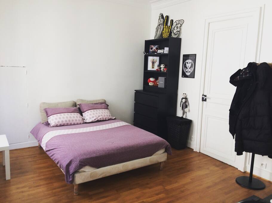 Chambre pour 2 personnes vue sur cour