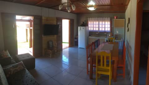 Imóvel de sucesso: House 200 meters from the Sea | Pool, Deck and Barbecue em Passo De Torres