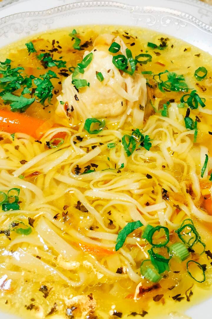 Куриный суп с вермишелью пошаговый рецепт с фото