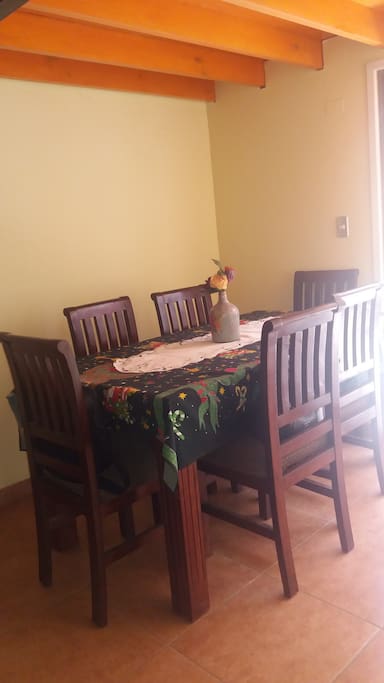 Comedor para 6 personas