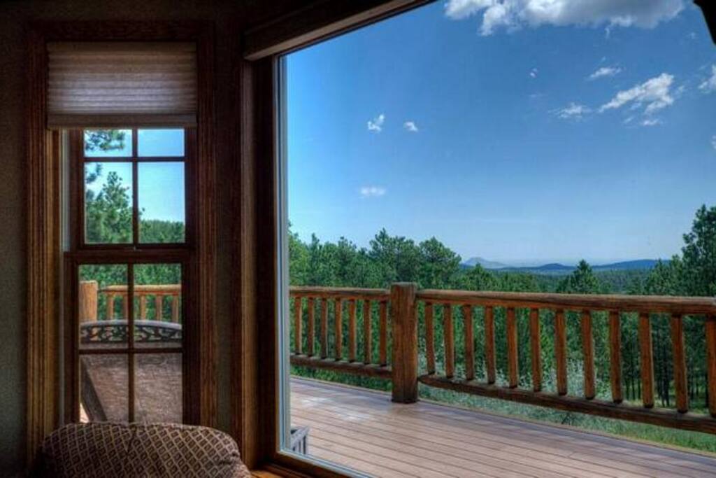 View off deck at Pinnacle Place