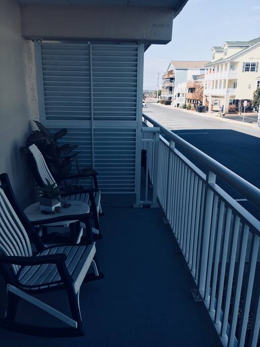 Balcony bay view