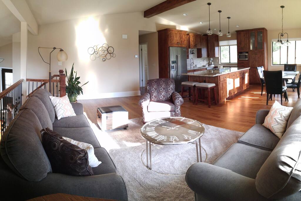 Open Concept Kitchen/Dining/Living Room where everyone can be together for story-telling and laughter