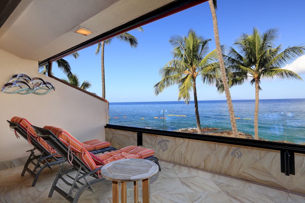 Large private lanai!