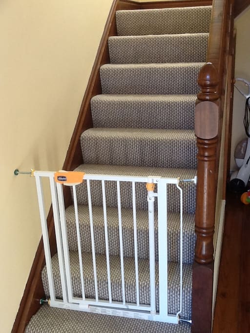 Gate top & bottom stairs
