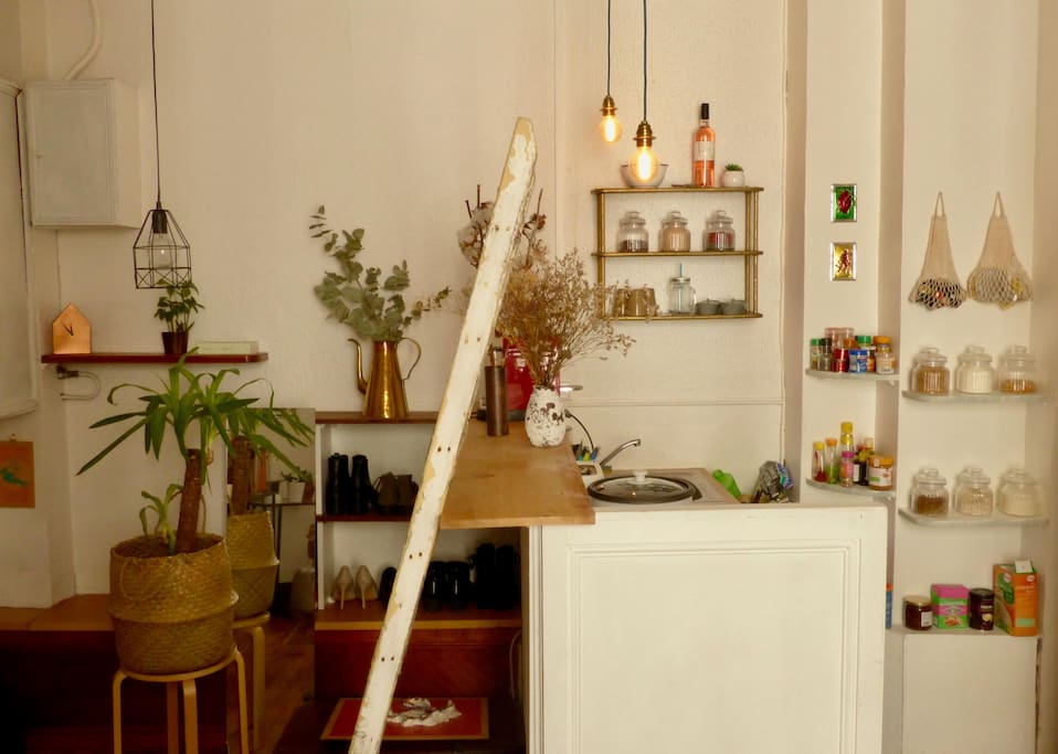 Salon et Cuisine
