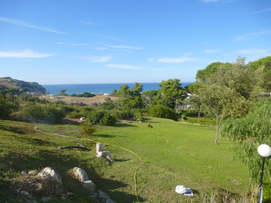 vista dalla terrazza