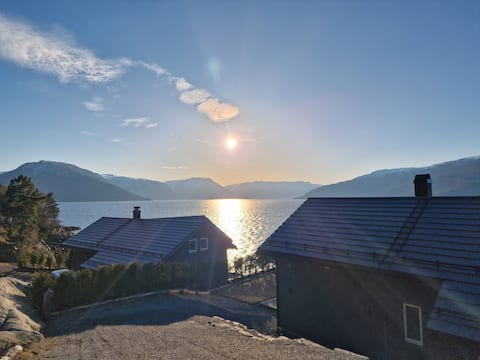 Beautiful cottage by Sognefjorden.
