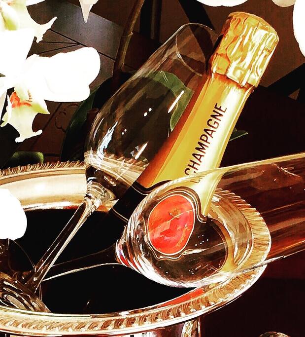 French Champagne on the House!