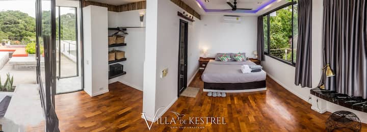 Sky panoramatická izba s posteľou 