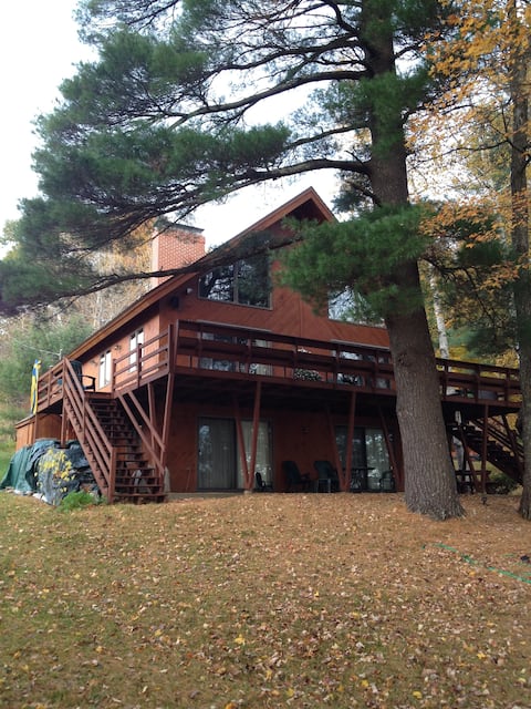 Great East Lake home on the lake