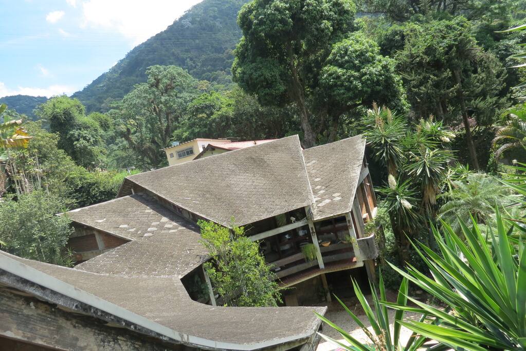 visão das casas - foto tirada de cima