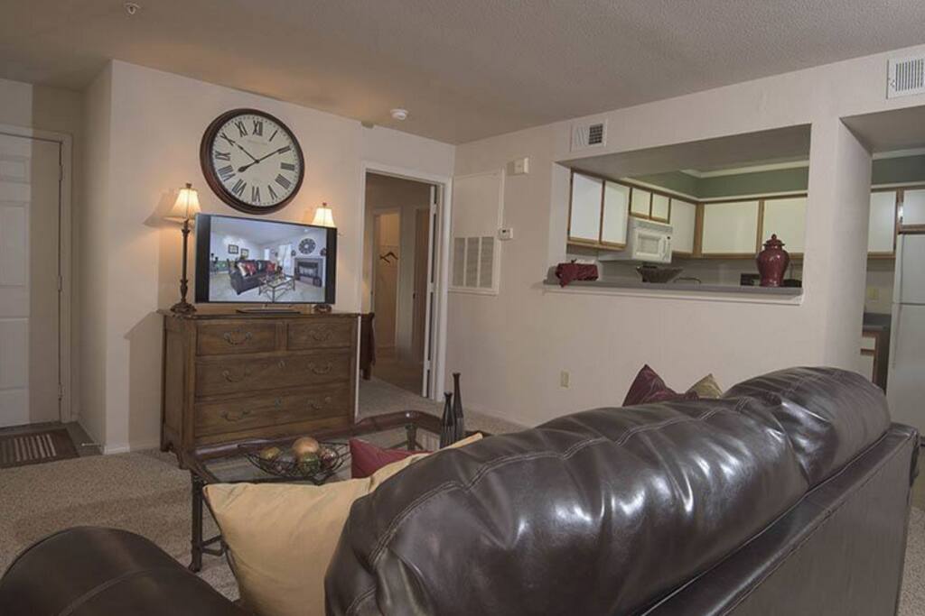 sample photo of model living room