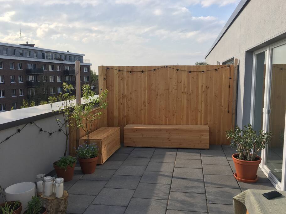 Die Dachterrasse