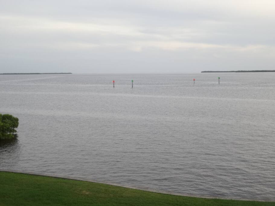 Boats will entertain you as they arrive and depart through the channel. Bring your water toys! There is easy access for your kayak or paddleboard. Dockage is available for your fishing vessel.