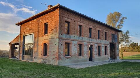 Renovated Toulouse in a country setting