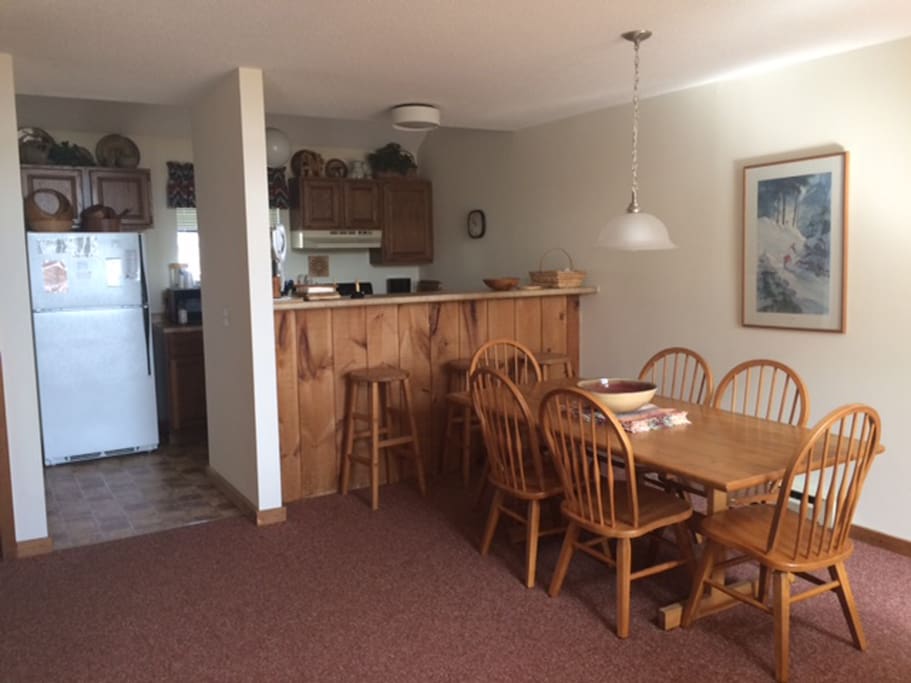 Dining Room and Kitchen