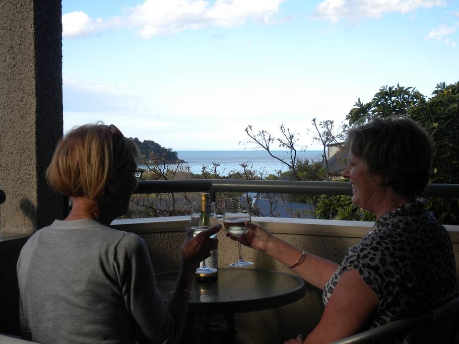 On the patio Tasman room