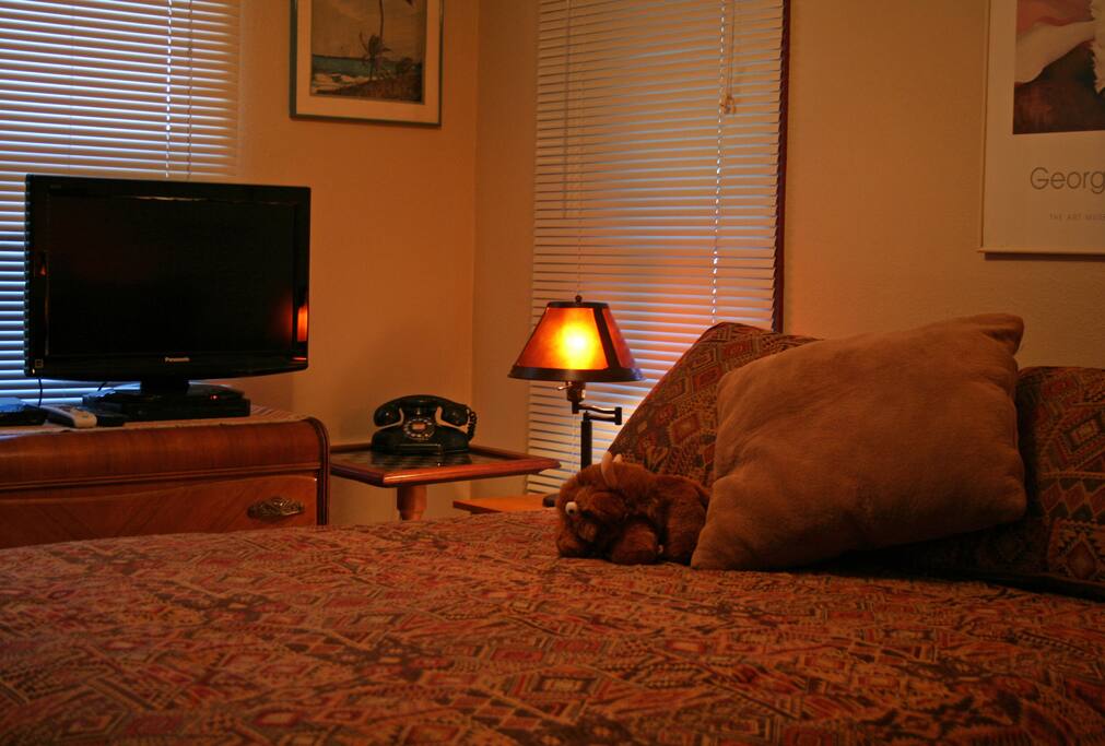 All the comforts of home.