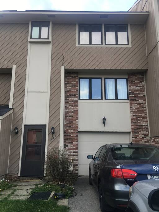 Front of the townhouse