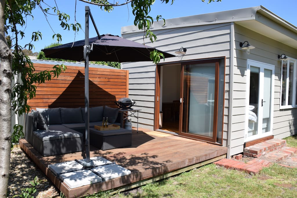 Recently added outdoor entertaining area. Perfect for summer.
