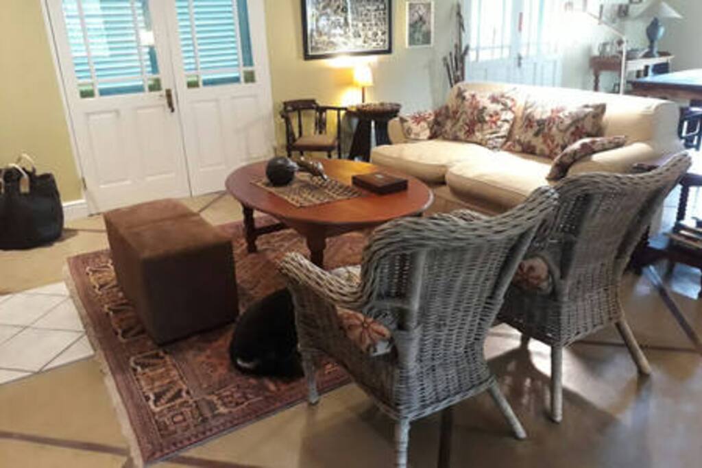 Shared lounge area