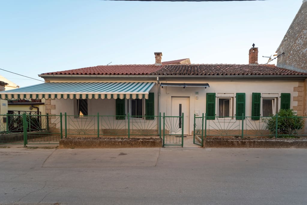 Exterior of the house