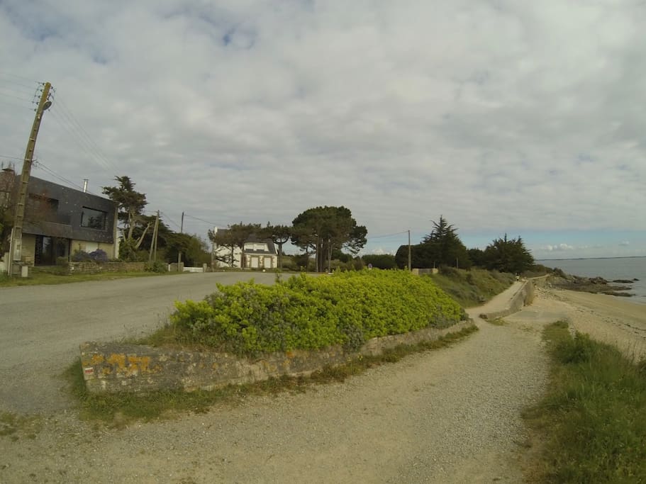 Maison accès direct plage