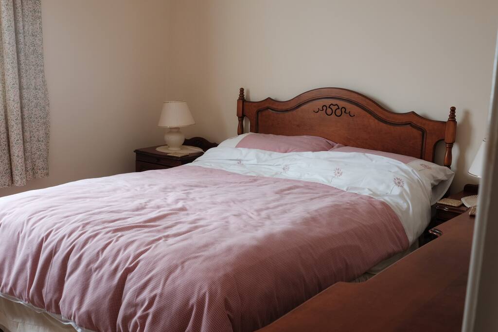 The master bedroom, furnished with Rossmore units