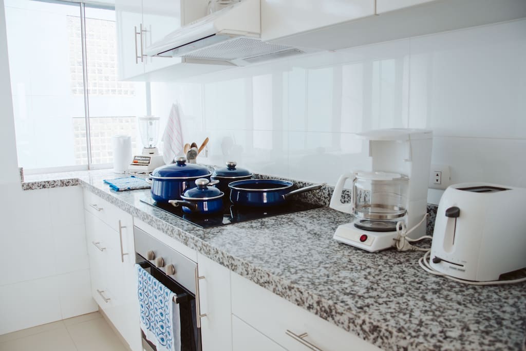 Fully equipped kitchen