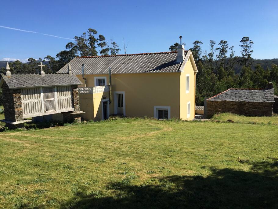 View from the back of the house