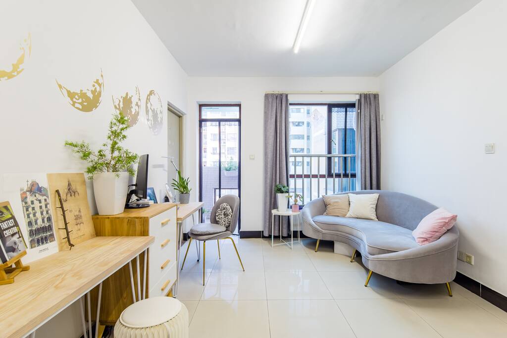 客厅西南角沙发 Livingroom SW corner sofa