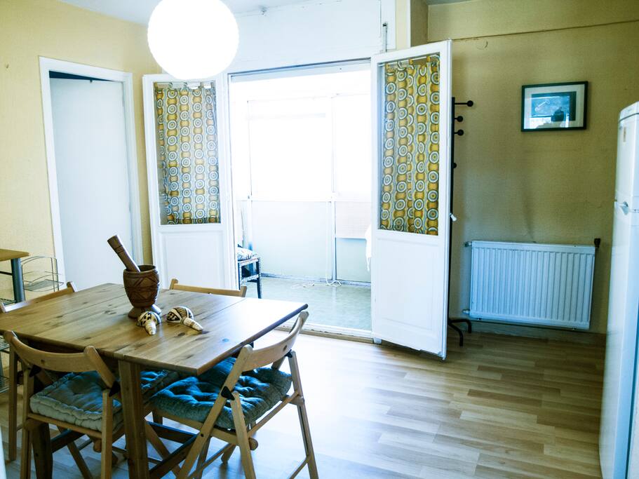 Cocina-comedor amplia