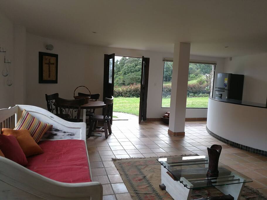 Loft sala comedor y cocina