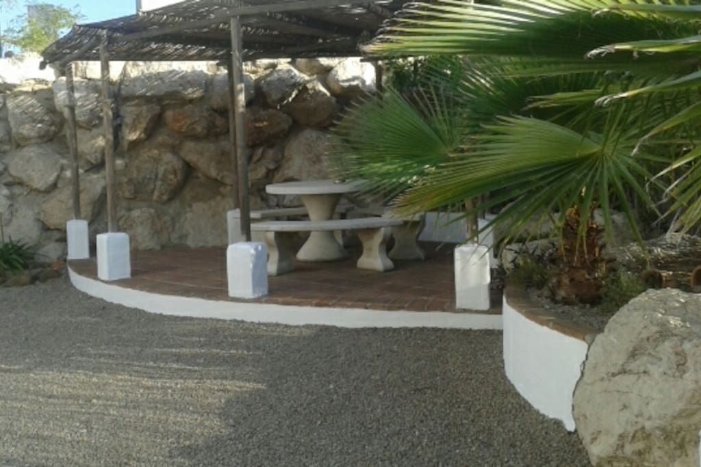 Shaded Pergola