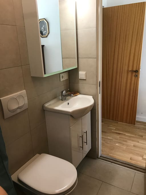 A newly renovated bathroom
