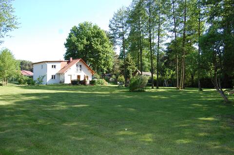 Wandlitz: Family house directly at the lake, from 4 nights