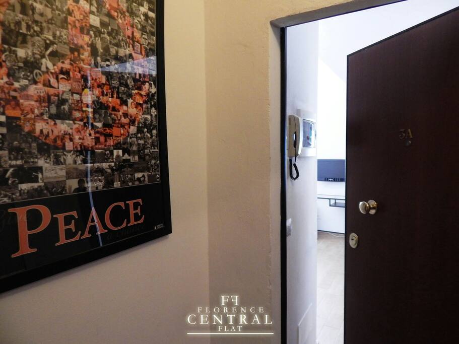 The apartment entrance