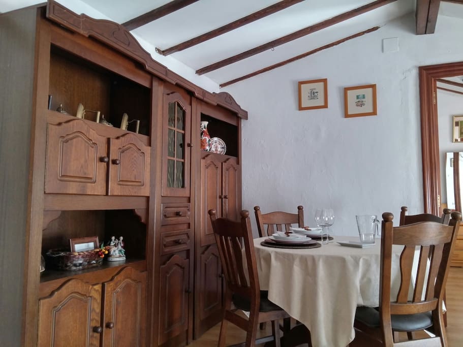 Detail of the living room / Detalle de la Sala Comedor