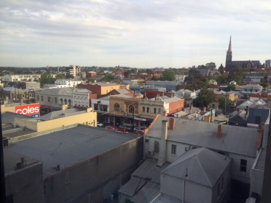 View from the living room