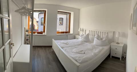 Apartment with harbor view