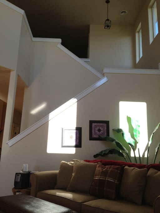 Vaulted ceiling
