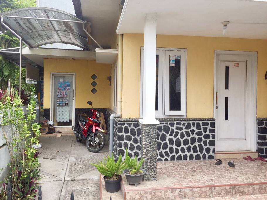 Another view of Front side of my house. (Sisi depan rumah dari sudut lain).